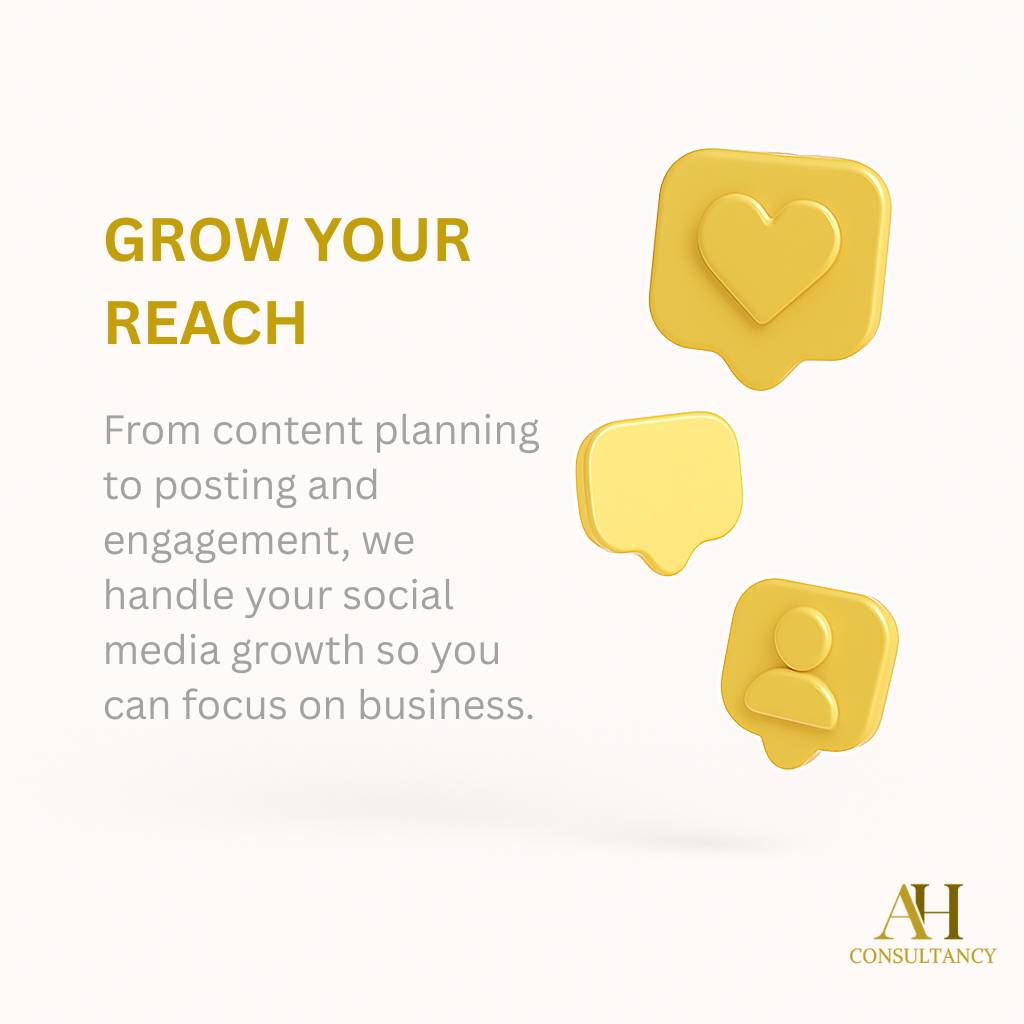 Social Media portfolio example